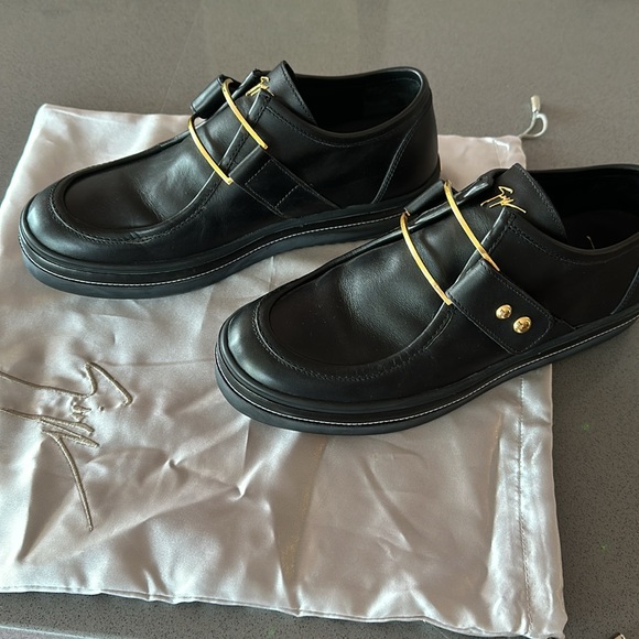 Zannoti new shoes. Black men’s size 43 European - Picture 2 of 4